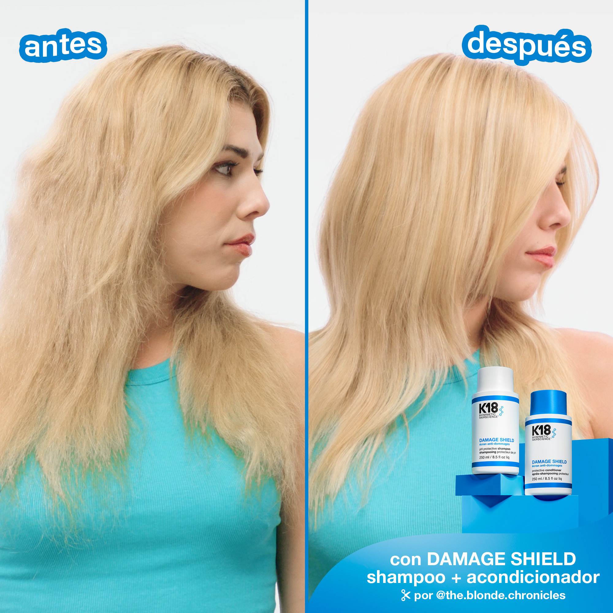 K18 DAMAGE SHIELD PROTECTIVE CONDITIONER (ACONDICIONADOR PROTECTOR)